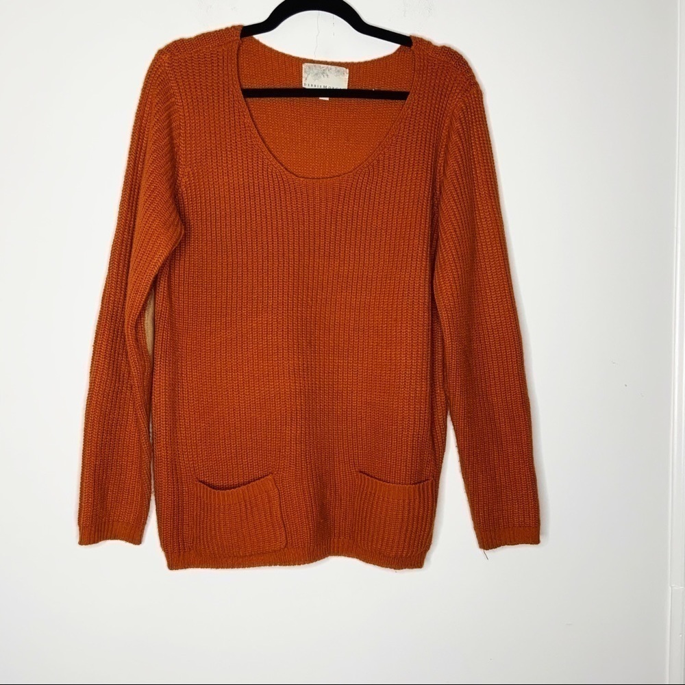 𝅺debbie MORGAN long sleeve sweater. M